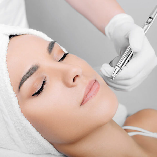 beauty treatment being done
