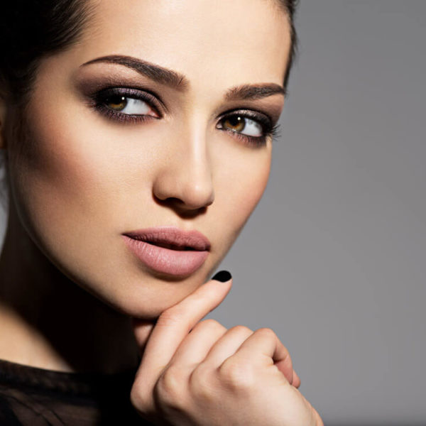 woman looking into distance