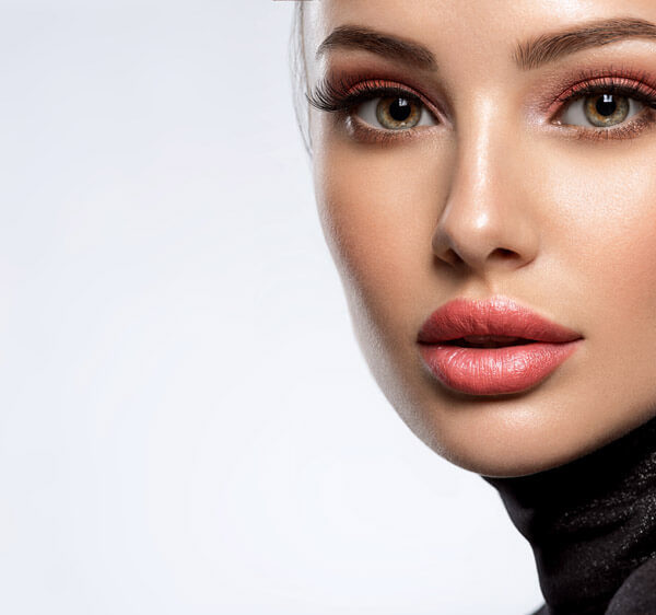 woman looking at camera